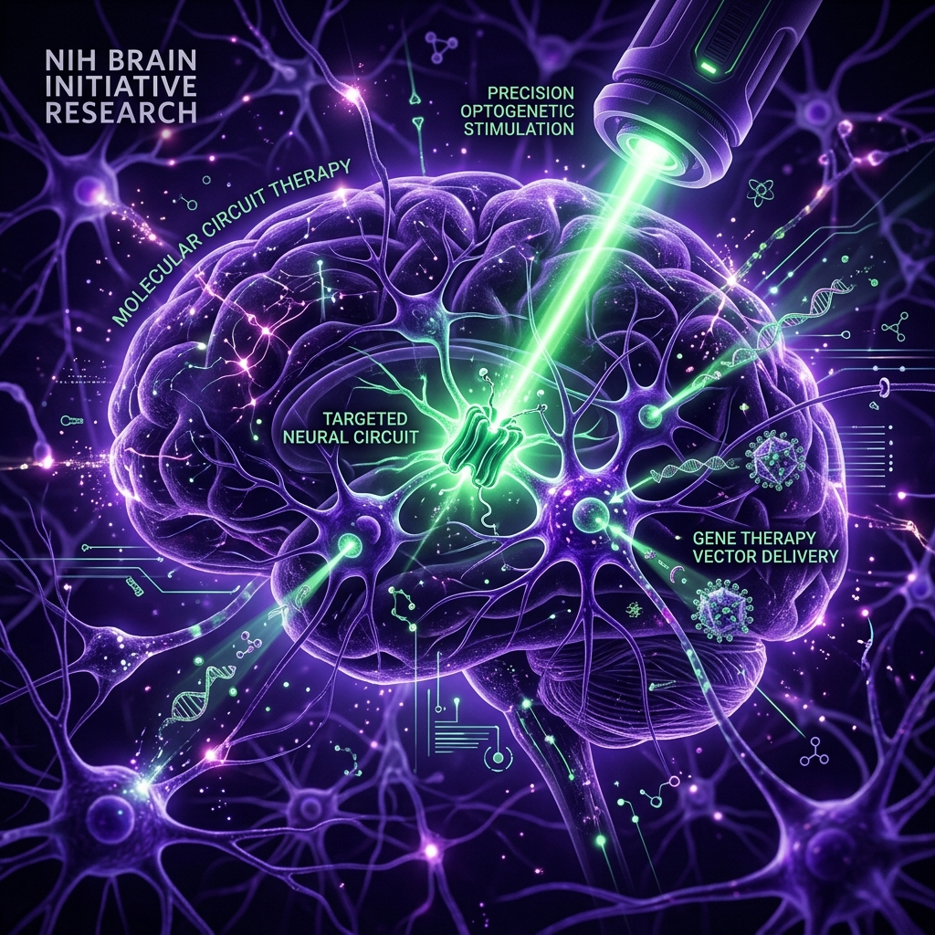 NIH BRAIN Initiative expands funding for precision molecular circuit therapies targeting psychiatric disorders